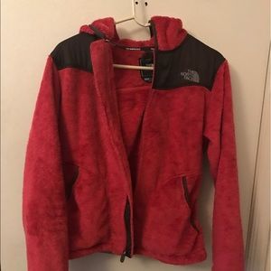 North face hooded jacket